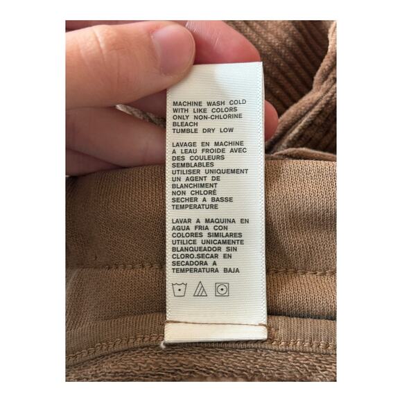 Standard James Perse Jumbo Cord Relaxed Fit Chino pants brown size 3 (Large L) - Picture 8 of 10